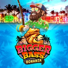Bigger Bass Bonanza Slot demo – 5x4 rollen met visser wild en geldsymbolen